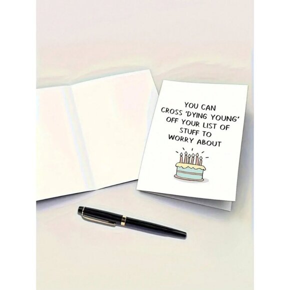1PC Birthday Card Ladies Party Gift Card Encouragement And Affirmation - Picture 4 of 4